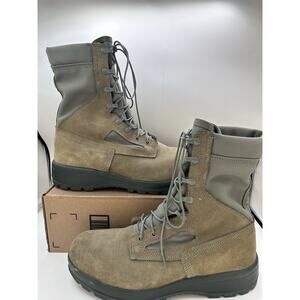 WELLCO Air Force TW Combat Boots, Sage Green, Gore-Tex, Vibram Sole, 10 W